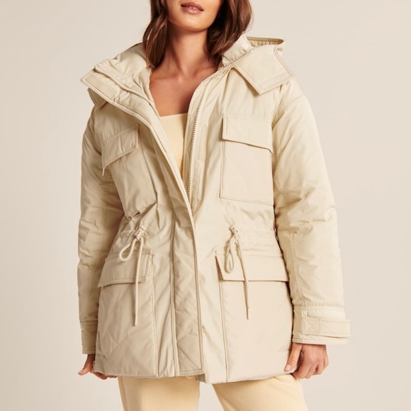 BNWT Abercrombie and Fitch Utility Parka in Medium - Picture 8 of 8